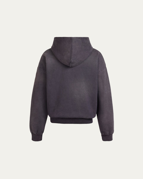 420gsm Heavyweight Wash Hoodie - Grape