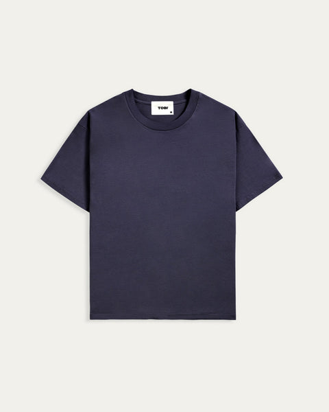 250gsm Heavyweight Wash T-shirt - Grape