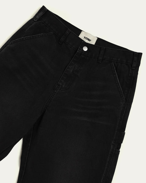 TOBI Blank Carpenter Pants - Black