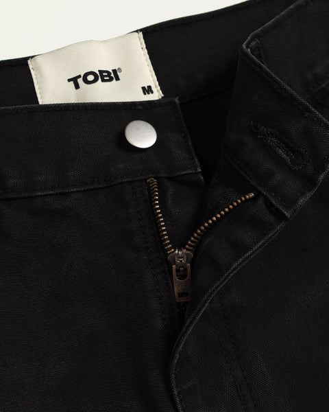 TOBI Blank Carpenter Pants - Black