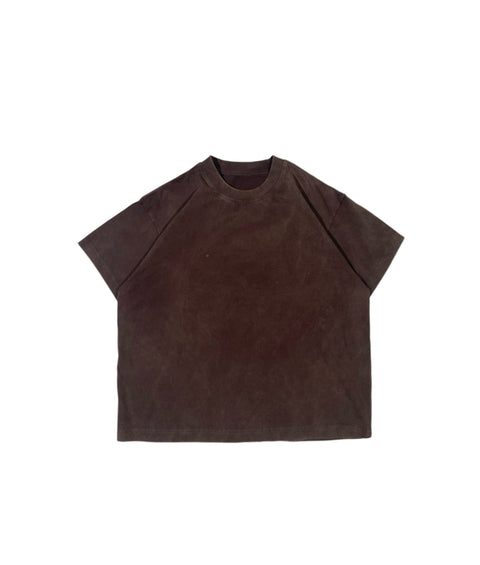 250gsm Heavyweight Wash T-shirt - Mocha Wash
