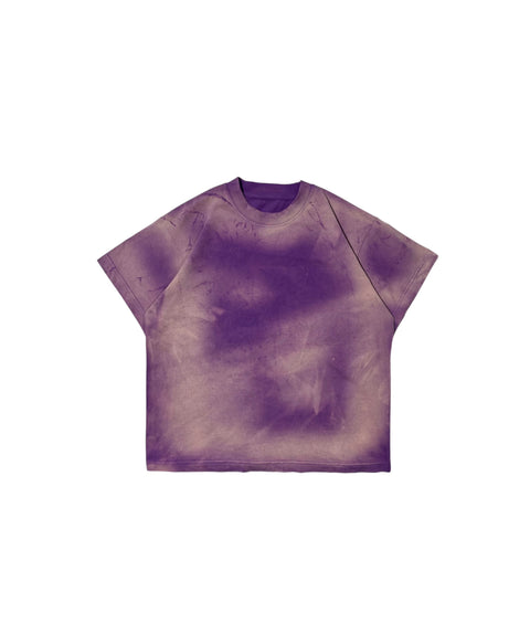 250gsm Heavyweight Wash T-shirt - Purple Haze