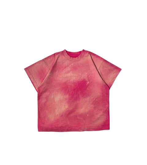 250gsm Heavyweight Wash T-shirt - Bubblegum Blast