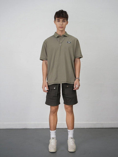 MDR Polo Shirt - Light Olive - TOBI