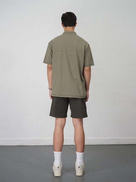 MDR Polo Shirt - Light Olive - TOBI