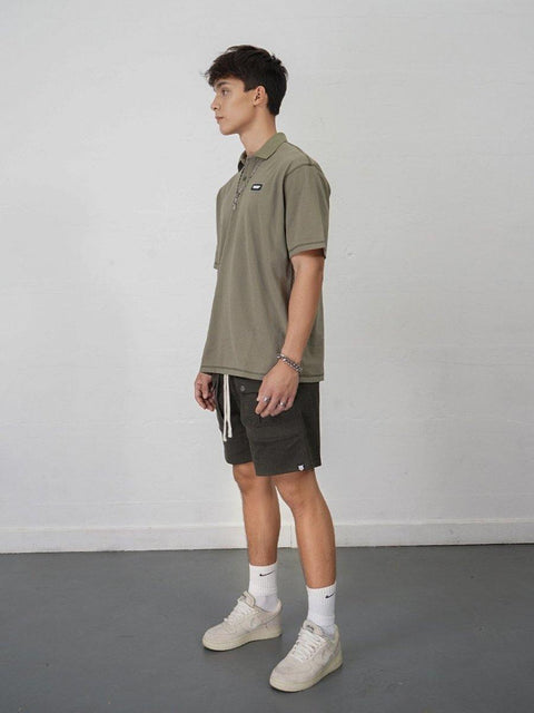 MDR Polo Shirt - Light Olive - TOBI