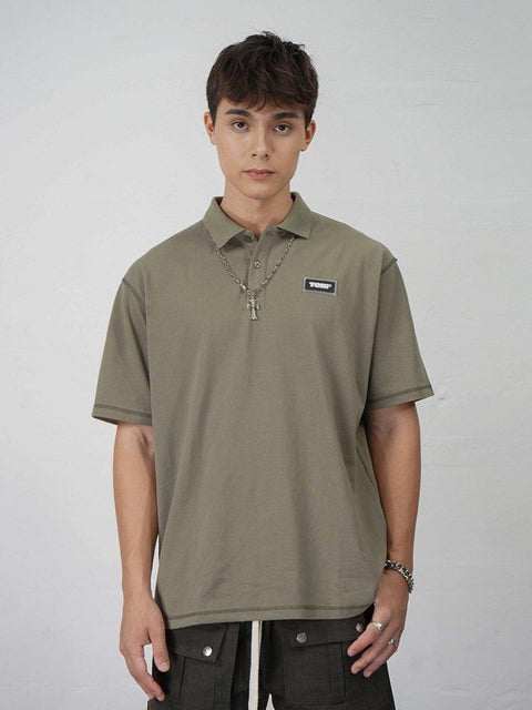 MDR Polo Shirt - Light Olive - TOBI