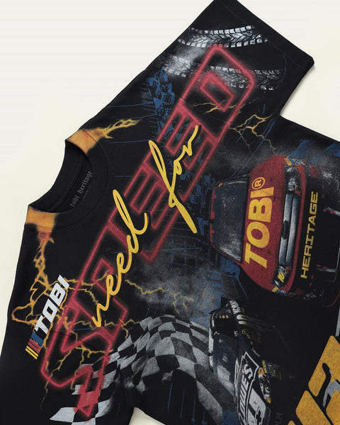 Nascar Overprinted T-shirt - TOBI