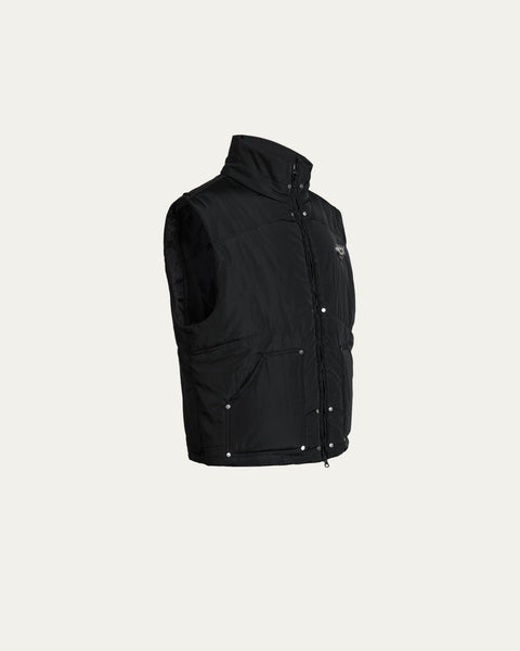 Puffer 2in 1 Vest/Jacket - Black - TOBI