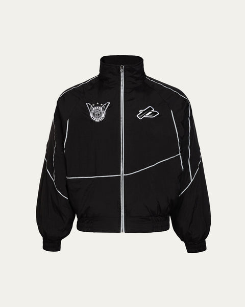 Reflection Track Jacket - Black - TOBI