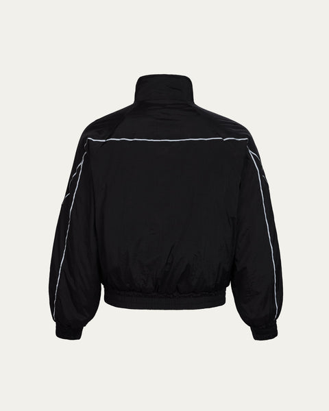 Reflection Track Jacket - Black - TOBI