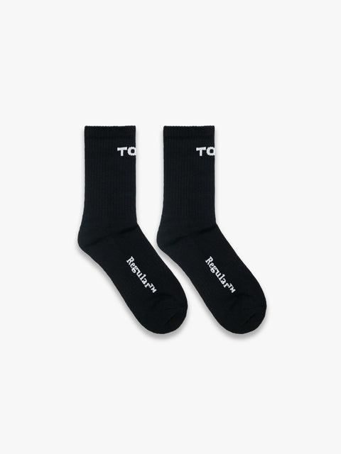 Regular Socks - Black - TOBI