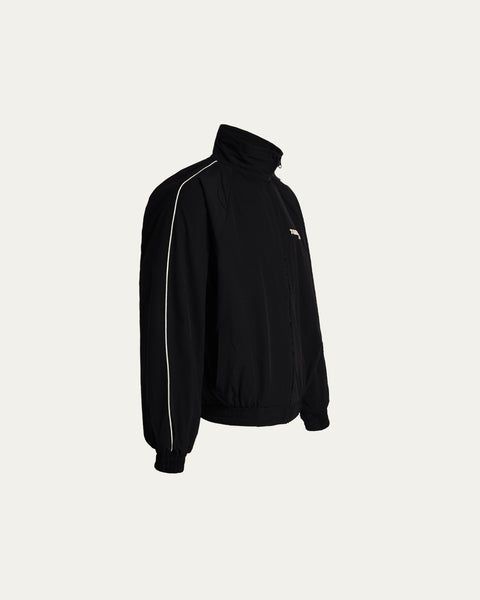 Regular Track Jacket - Black - TOBI