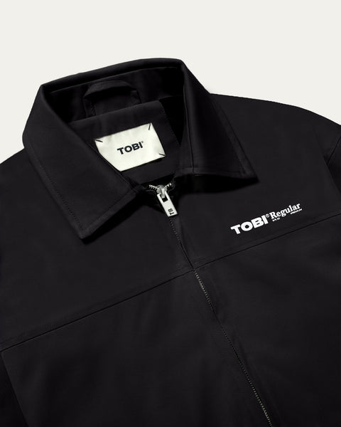 TOBI Boxy Jacket - Black - TOBI