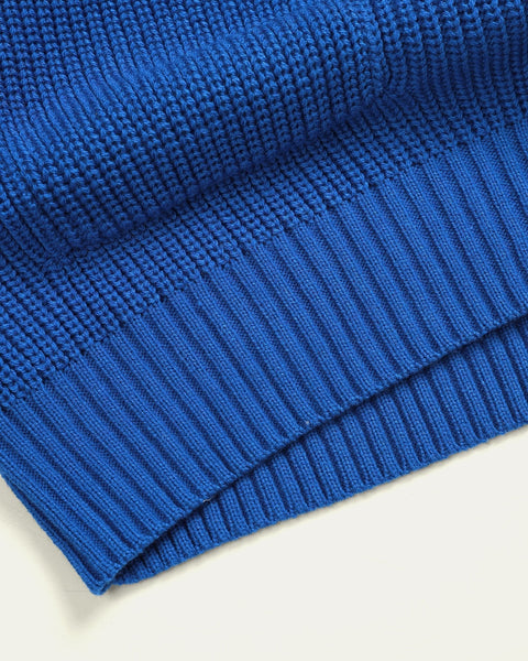 TOBI® Heavy Rib Knit Cardigan - Royal Blue - TOBI