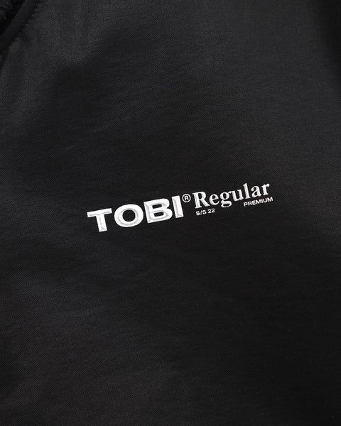 TOBI® Regular Bomber Jacket - Black - TOBI