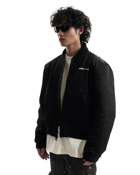 TOBI® Regular Bomber Jacket - Black - TOBI