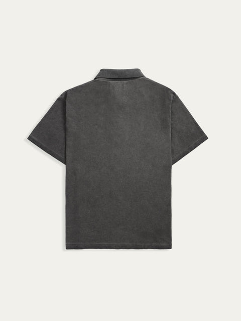 Wash Polo Shirt - Grey - TOBI