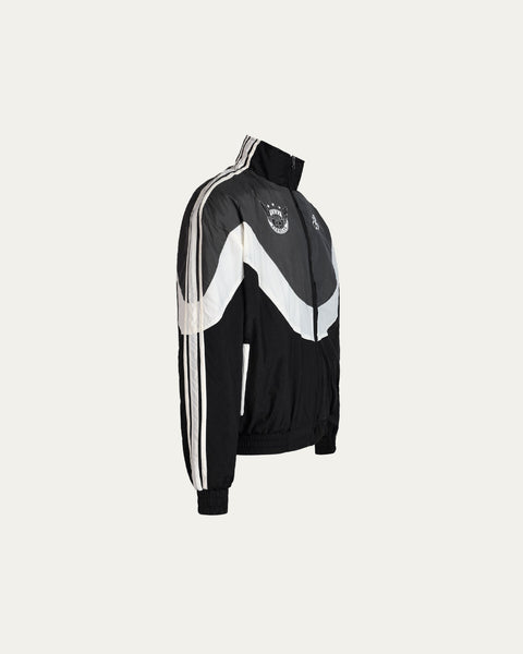 Wavy Track Jacket - Black - TOBI